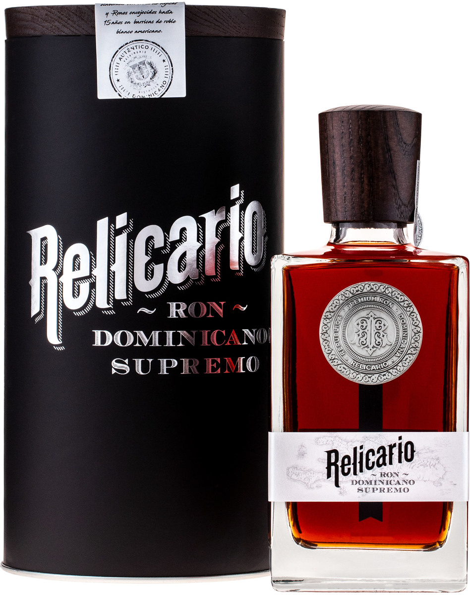Relicario Ron Dominicano Supremo 40% 0,7 l (kazeta)
