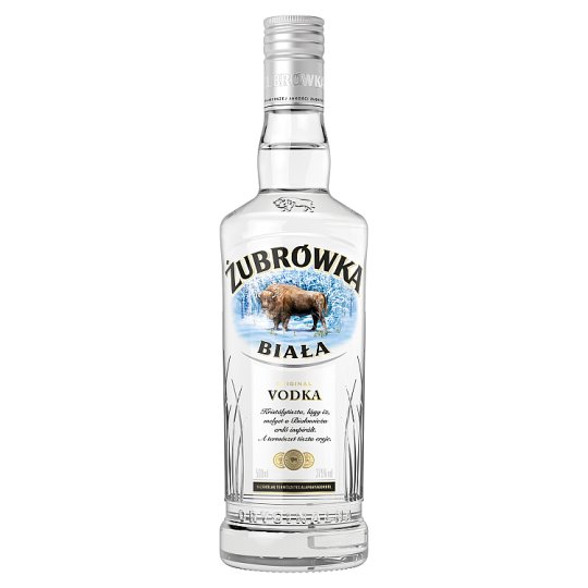 Vodka Zubrówka Biala 0,5l 37,5%