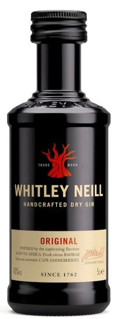Whitley Neill London Dry Gin Mini 0,05 l 43%