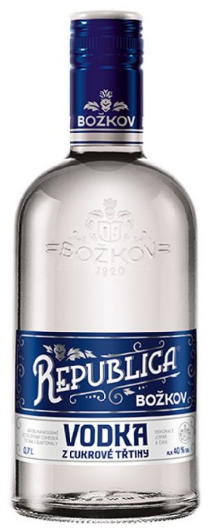 Božkov Republica VODKA, 40%, 0,7l