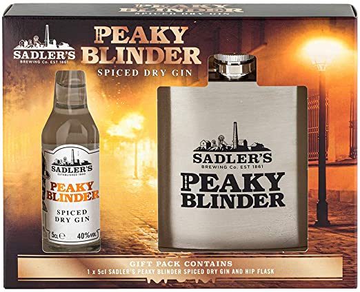 Peaky Blinder black spiced rum 0,05L 40% (placatka)