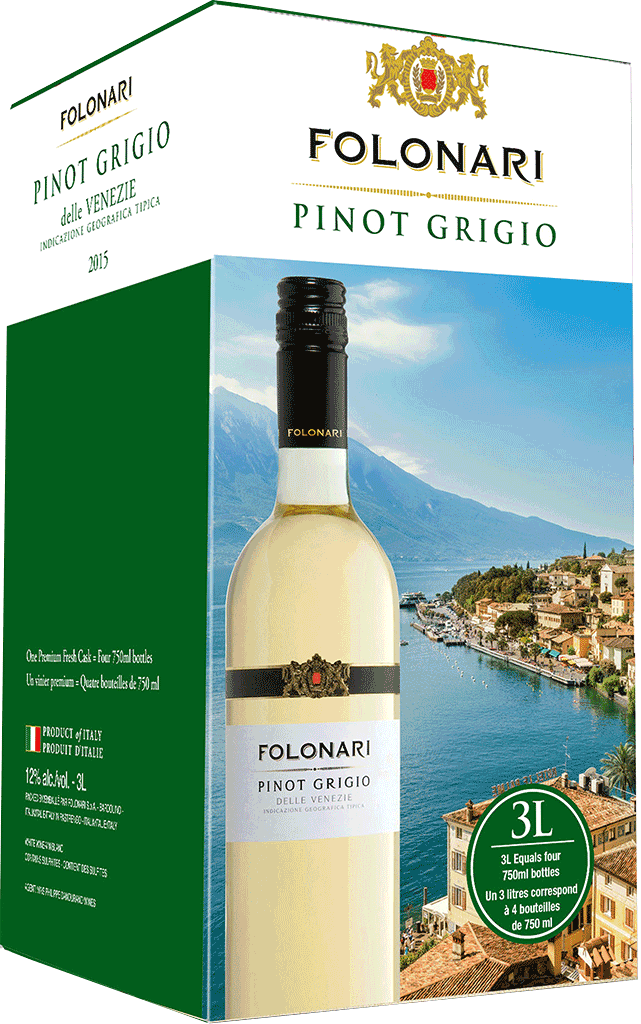 Folonari Pinot Grigio Venezie IGT, 3l