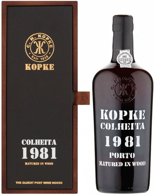 Kopke Colheita 1981, dárkový box, 0,75l