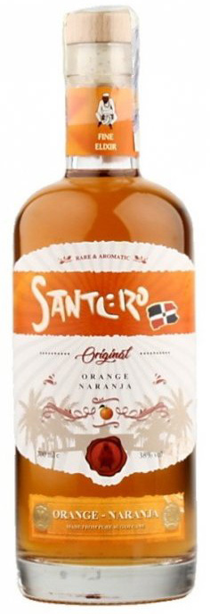 rum santero orange naranja 38% 0,7l (holá láhev)