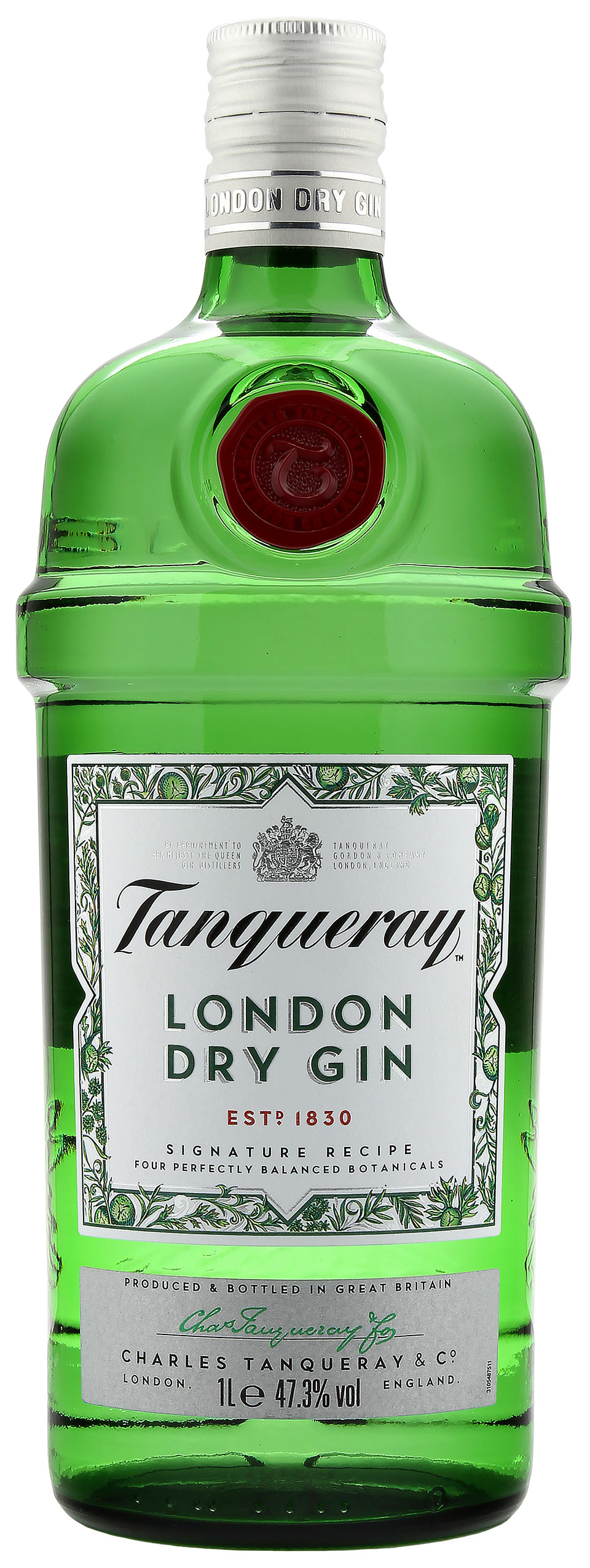 Gin Tanqueray 43,1% 43,1% 1l (holá láhev)
