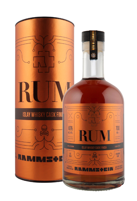 Rammstein Rum Islay Whisky Cask Finish 2021, Gift Box, 46%, 0,7l (dárkové balení)