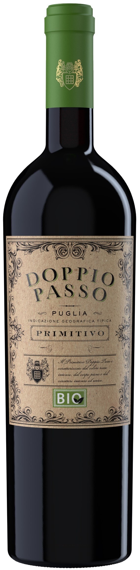 Primitivo BIO Doppio Passo 2024 - Carlo Botter, 0,75l