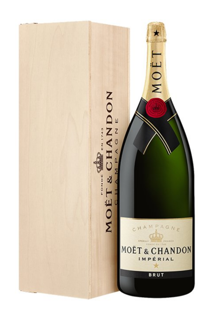 Moët & Chandon Impérial Brut, Woodenbox, 9l