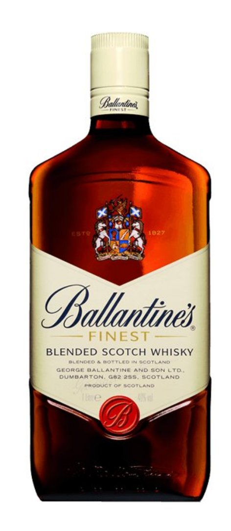 Ballantine's Finest 40% 1l (holá láhev)