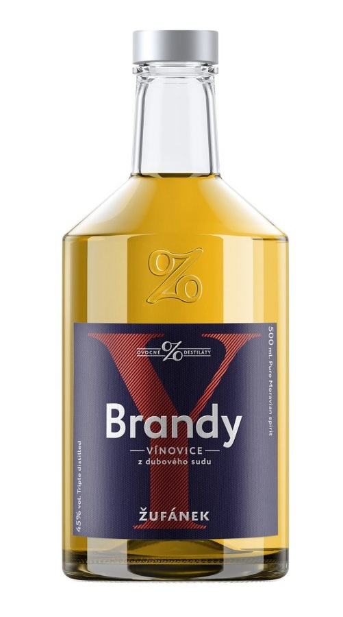 Brandy Žufánek 0,5l 45%