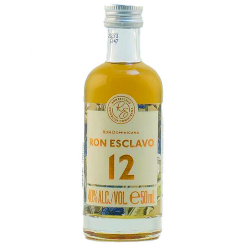 Ron Esclavo 12 YO, 40%, 0,05l (holá lahev)