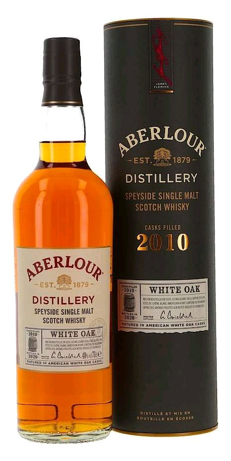 Aberlour White OAK 2010, Gift box, 40%, 0,7l