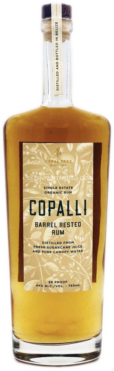 Copalli Barrel Rester 44% 0,7 l (holá láhev)