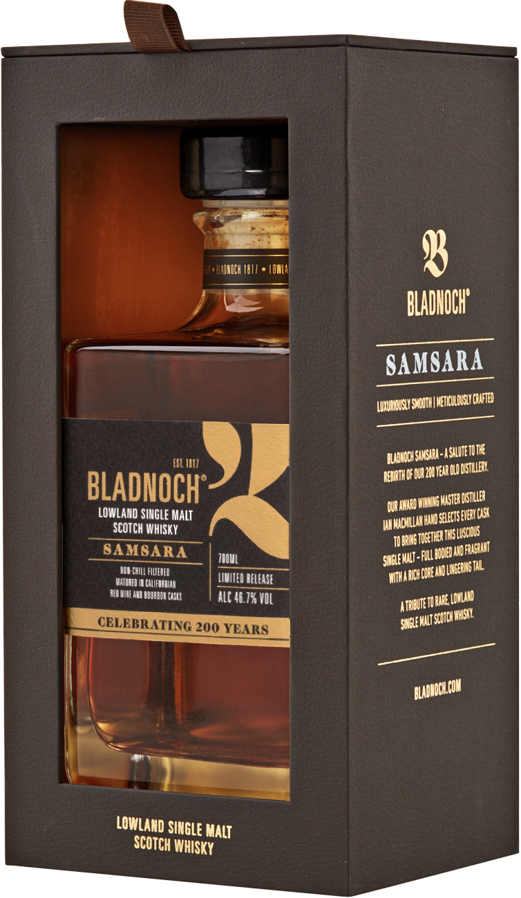 Bladnoch Samsara 46,7% 0,7l (holá láhev)