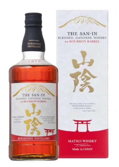 Matsui The San-In Blended Japanese Whisky Ex Bourbon cask, 43%, 0,7l (karton)