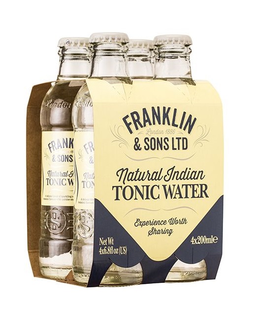 Franklin & Sons Franklin Original Tonic Water 4pack, 4x0,2l