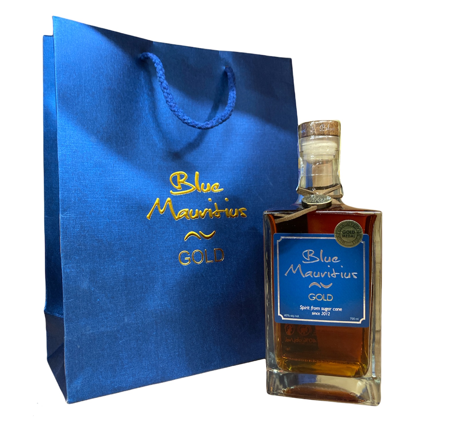 Blue Mauricius Blue Mauritius Gold + taška, 40%, 0,7l