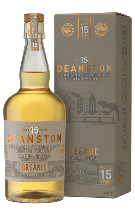 Deanston 15 YO Organic, 46,3%, 0,7l (karton)