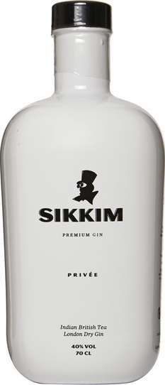 Sikkim PRIVÉE London Dry Gin 40% 0,7 l (holá láhev)