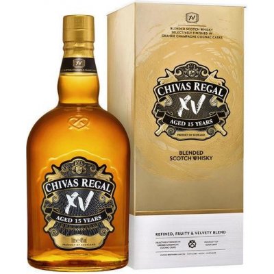 Chivas Regal XV Gold 15 YO, Gift box, 40%, 0,7l