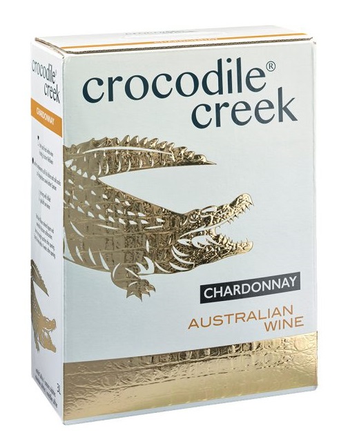Crocodile Creek Chardonnay, bag in box, 3l