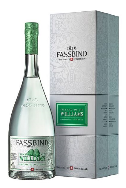 Fassbind Eau de Vie Williams - Hruška 0,7l 43% GB