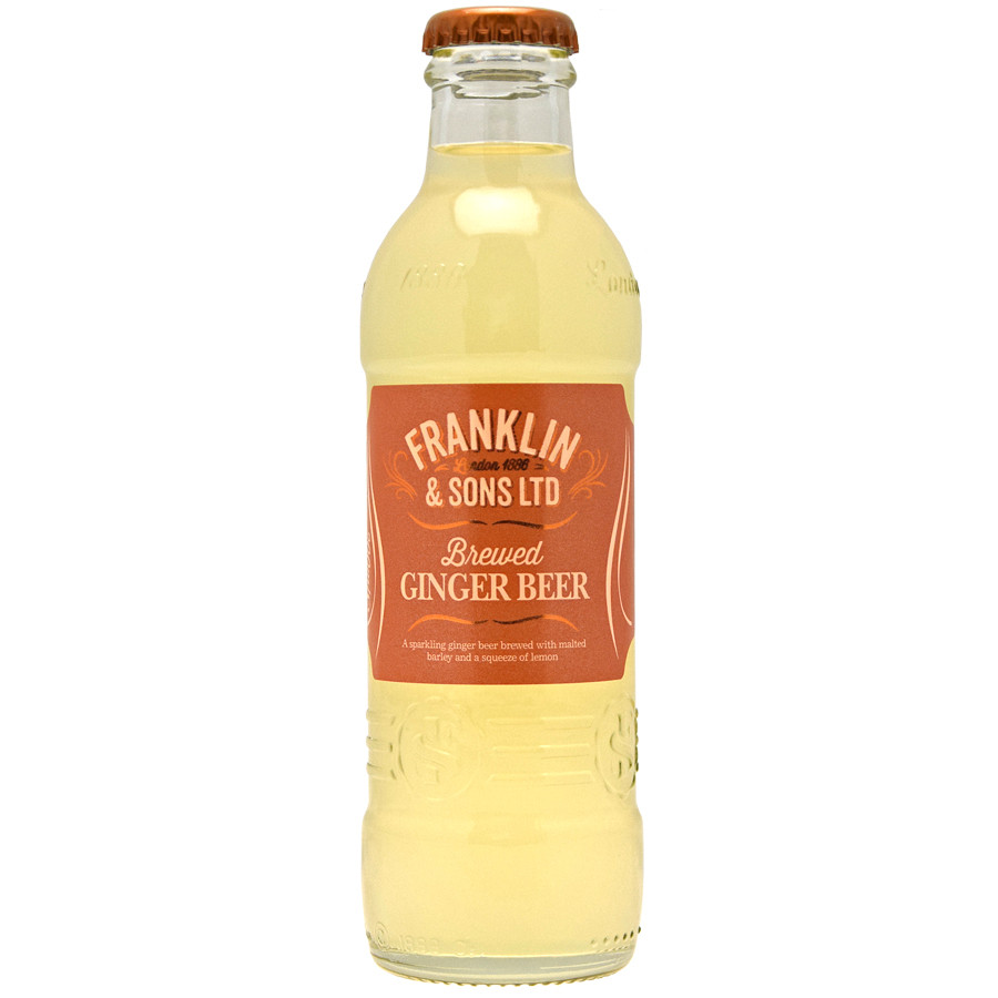 Franklin & Sons Ginger Beer zázvorová limonáda, 0,2l
