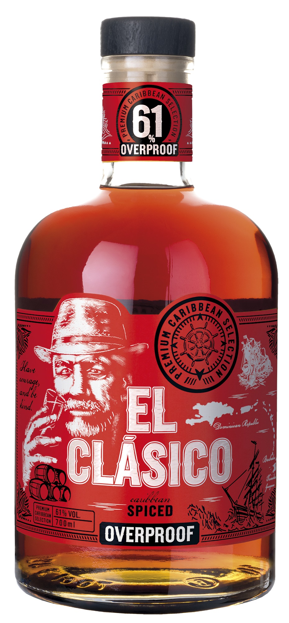 El Clásico El Clasico Overproof 61% 0,7 l