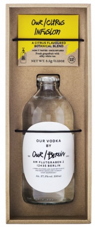Our/Berlin Vodka 37,5% 0,35 l (karton)