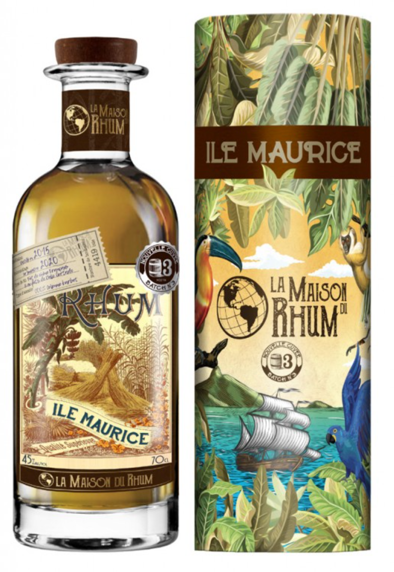 La Maison Du Rhum Mauritius 2015, Batch No.3, 45%, 0,7l (tuba)