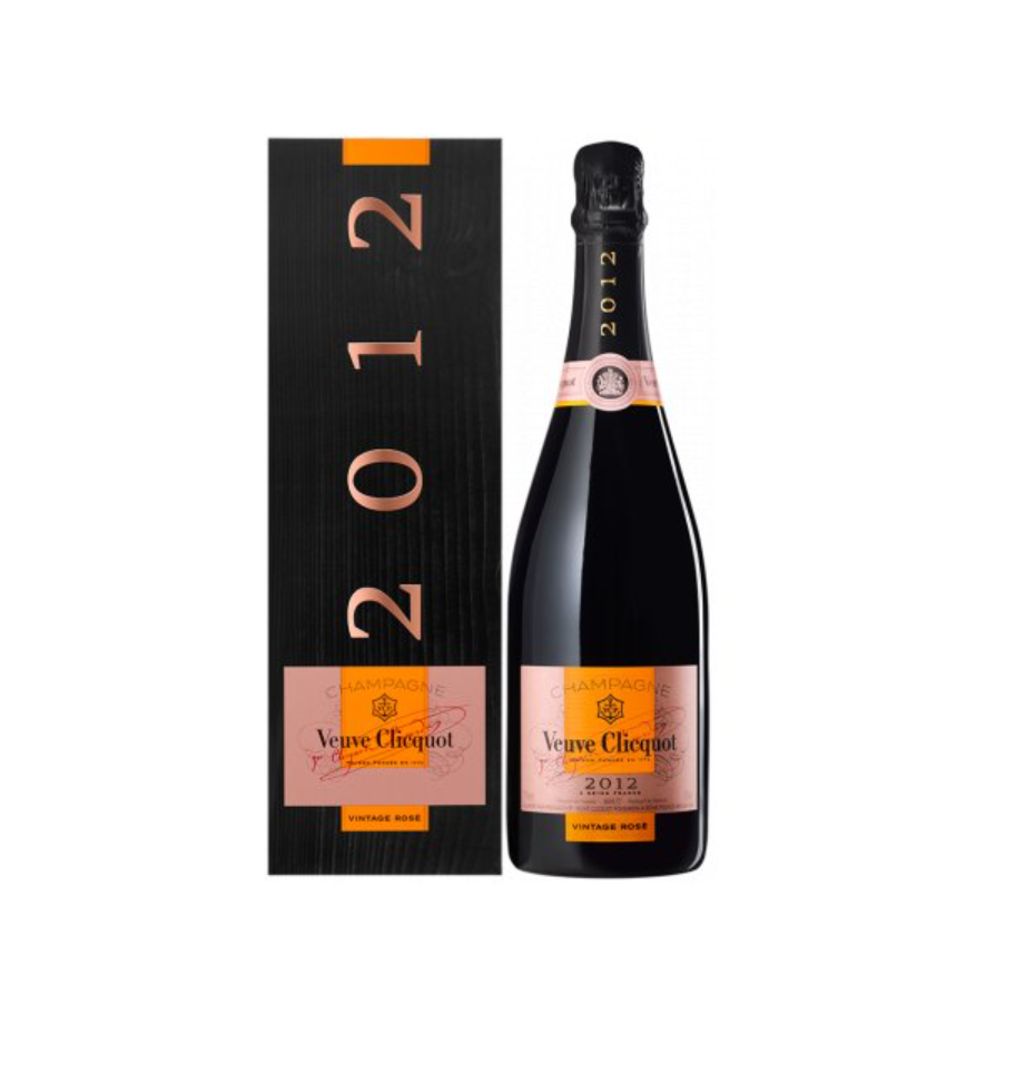 Veuve Clicquot Ponsardin Vintage ROSÉ 2012 v dárkové krabičce, 0,75l