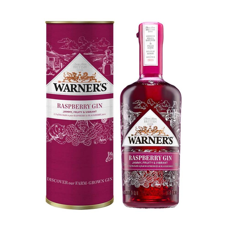 Warner's Raspberry 40% 0,7 l (tuba)