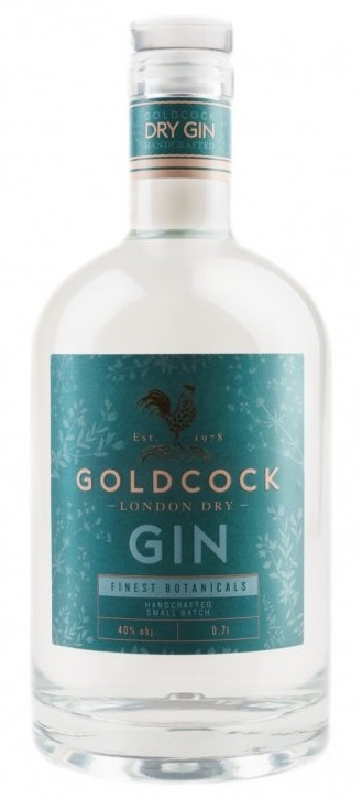 Gin Gold Cock 40% 0,7l (holá láhev)