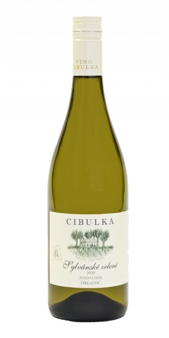 Vino Cibulka Sylvánské zelené, 2020, pozdní sběr, suché, Cibulka, 0,75l
