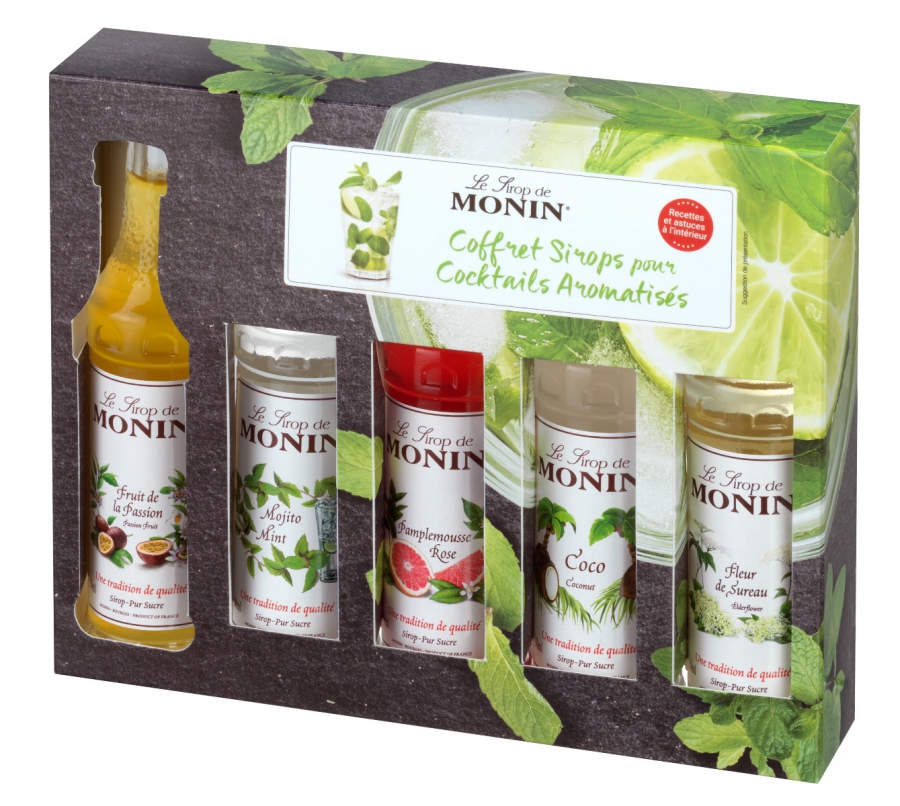 Monin box 5x0,05l Cocktail
