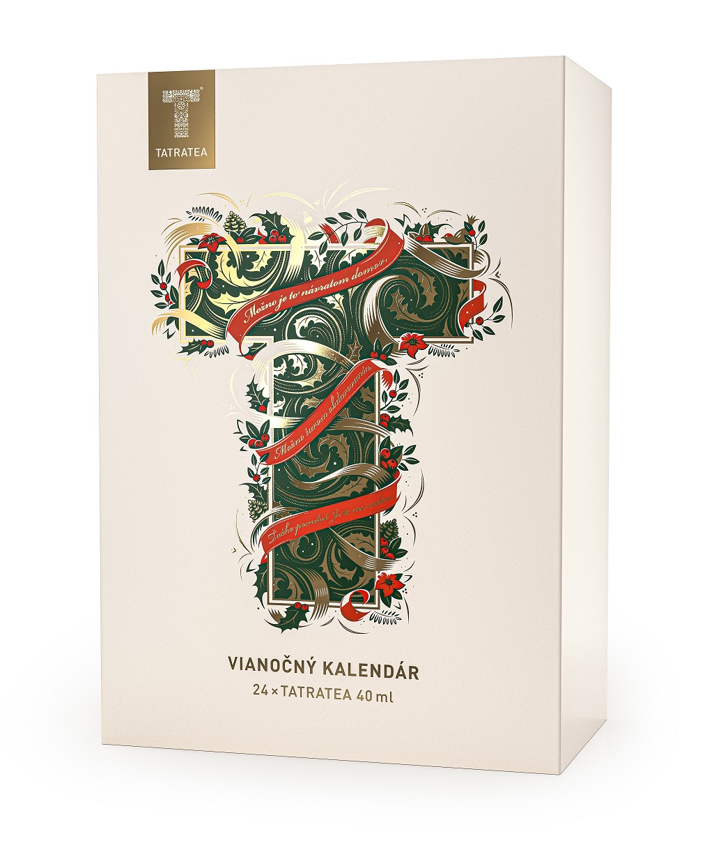 Adventní kalendář Tatratea 49,5% 24 x 0,04 l