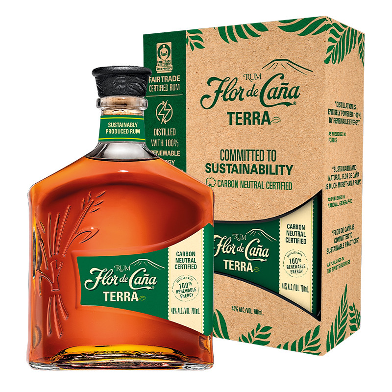 Flor de Caña 15 Year Old Rum TERRA GB