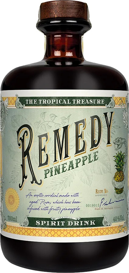 REMEDY PINEAPPLE 0,7l 40% (holá láhev)