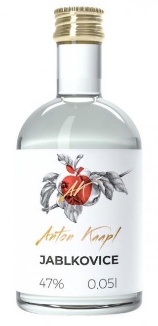 Anton Kaapl jablkovice 0,05l 47% (holá láhev)