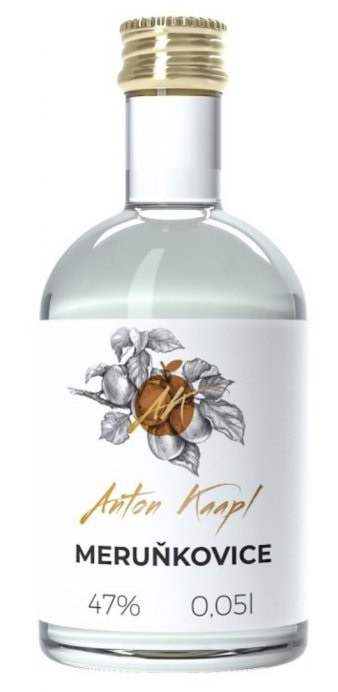 Anton Kaapl meruňkovice 0,05l 47% (holá láhev)