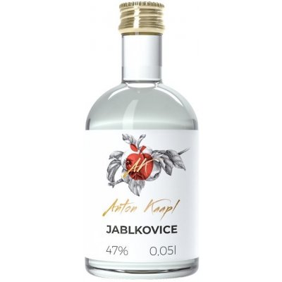 Jablkovice s medovými víčky - Anton Kaapl, 35%, 0,05l (holá lahev)