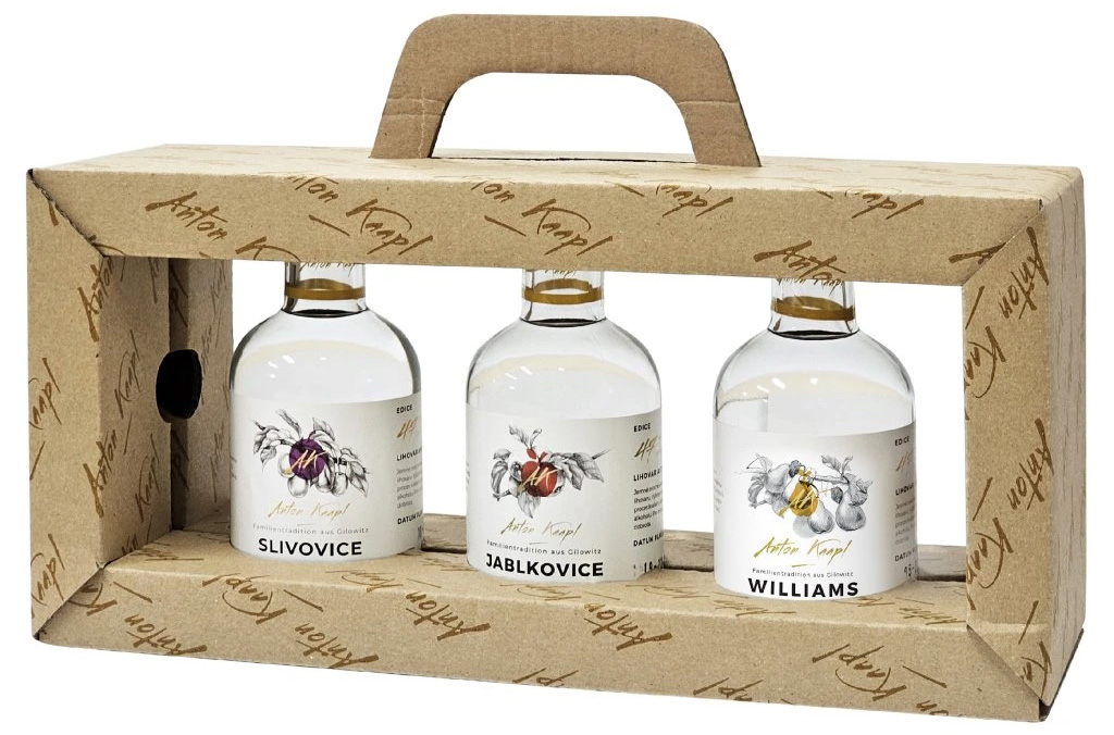 Anton Kaapl - Dárkové balení rámeček, 3x0,2l