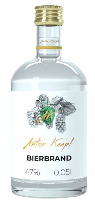Anton Kaapl bierbrand 0,05l 47% (holá láhev)
