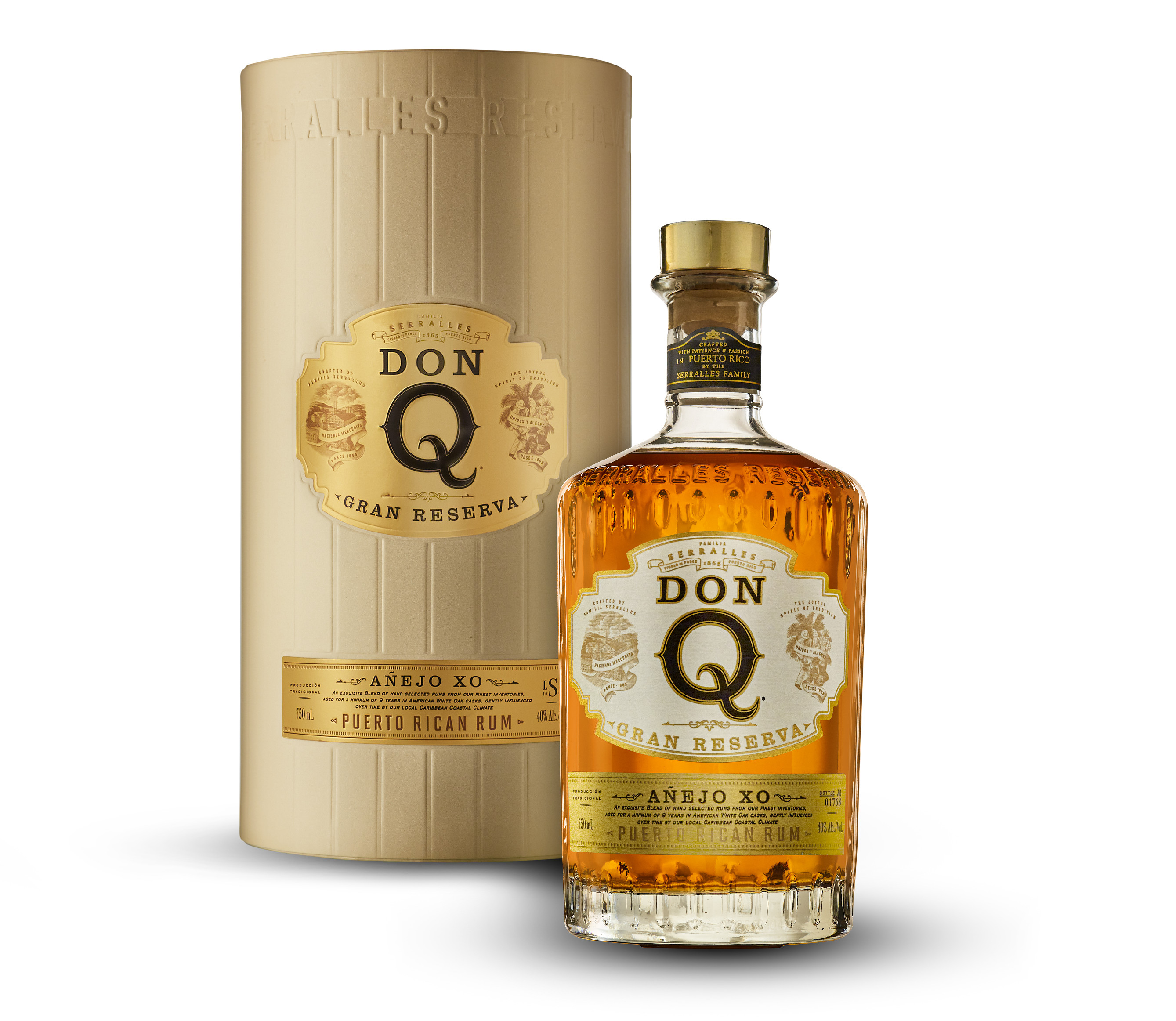 Don Q Gran Reserva XO 40% 0,7 l (kazeta)