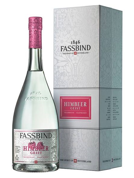 Fassbind Eau de Vie Framboise - Malina 43,0% 0,7 l