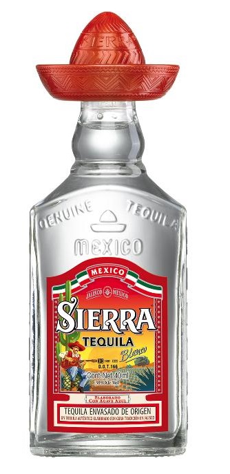 Tequila Sierra SILVER, 38%, 0,04l