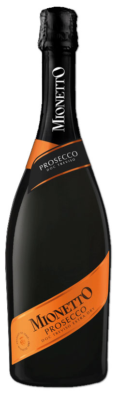 Mionetto Prosecco D.O.C. Extra Dry (Black label) 0,75l