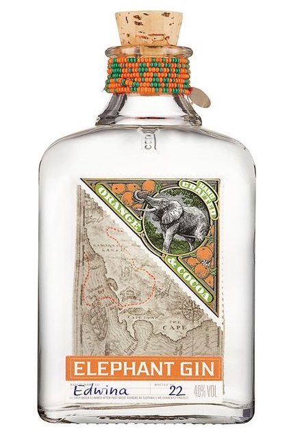 Elephant Orange & Cocoa Gin 40% 0,5 l (holá láhev)