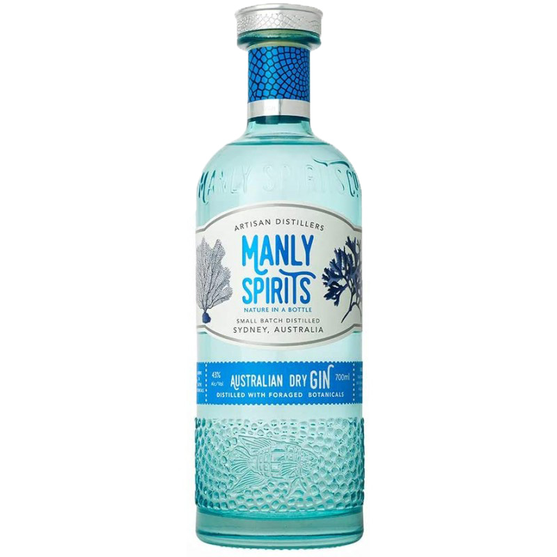 Manly Australian Dry gin, 43%, 0,7l