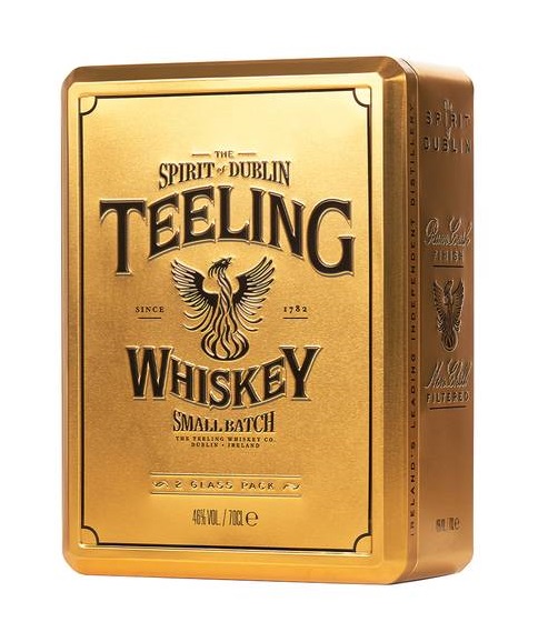 Teeling Small Batch 0,7l 46% + 2x sklo GB